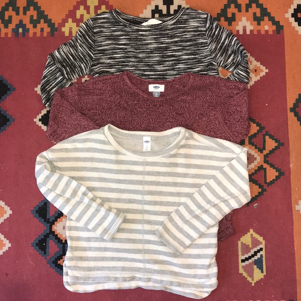 SOLD✨Bundled✨ H&M/Old Navy Girls Sweaters